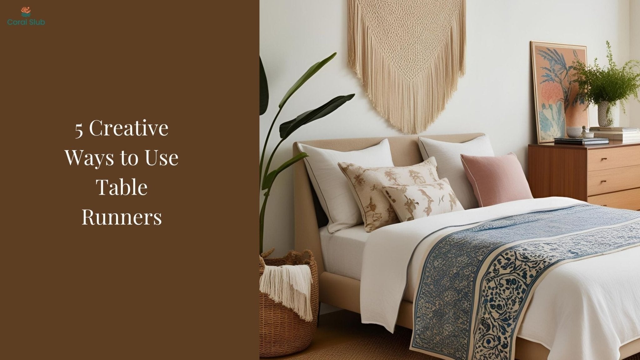 5 Creative Ways to Use Table Runners Beyond the Dining Table