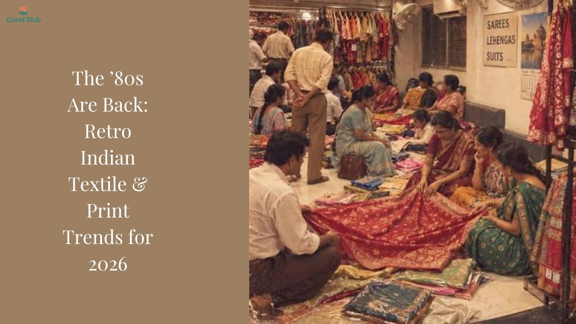 The ’80s Are Back: Retro Indian Textile & Print Trends for 2026