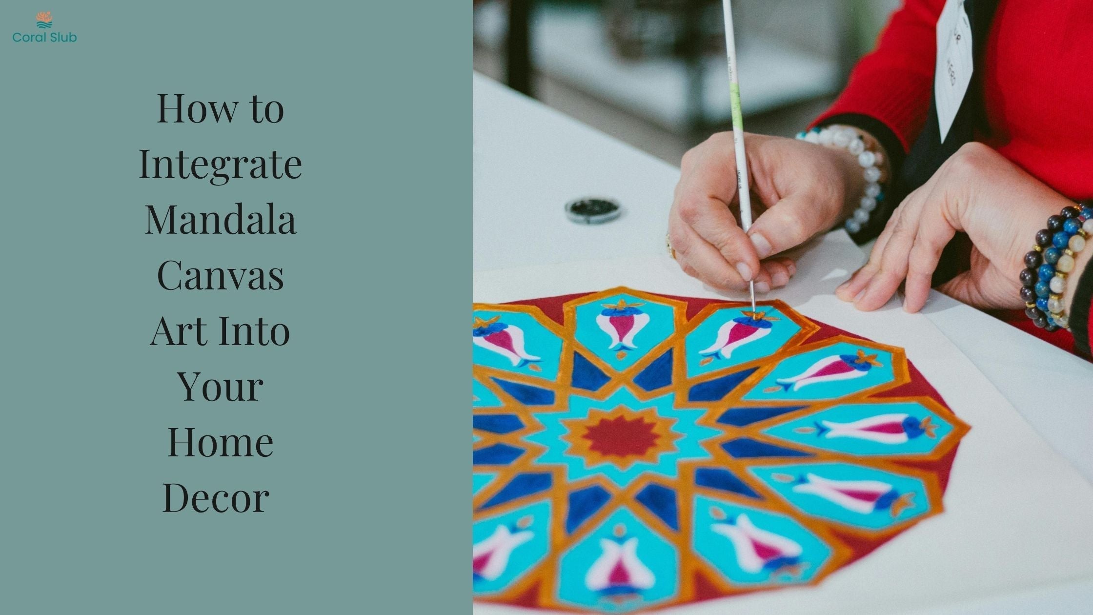 How to Integrate Mandala Canvas Art Into Your Home Decor