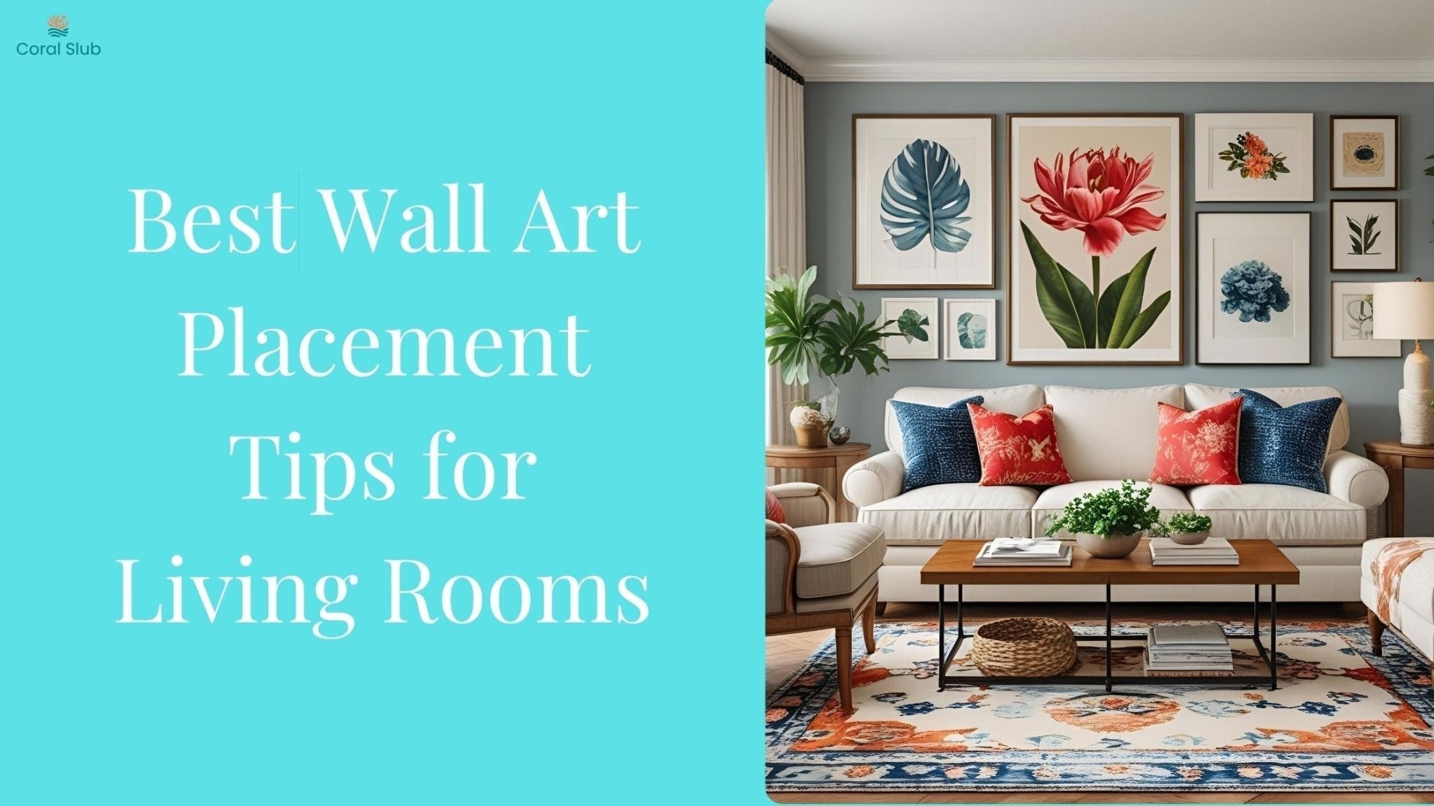 Best Wall Art Placement Tips for Living Rooms