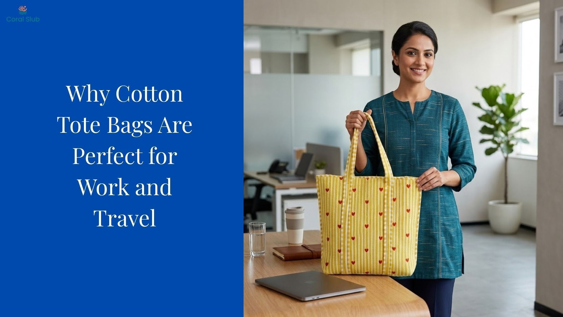 Why Cotton Tote Bags Are Perfect for Work and Travel