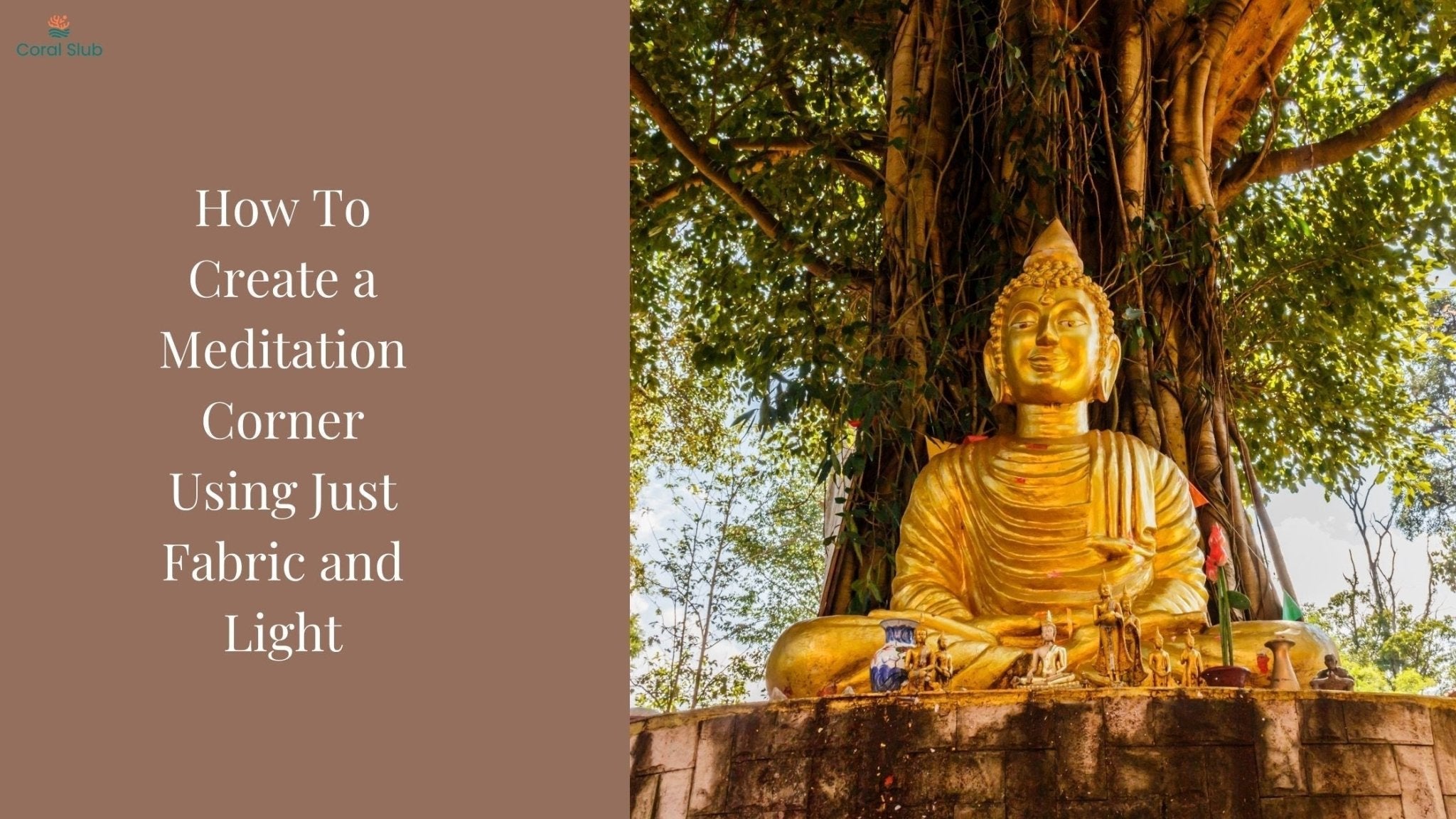 How To Create a Meditation Corner Using Just Fabric and Light: A Simple Guide for Bodhi Day