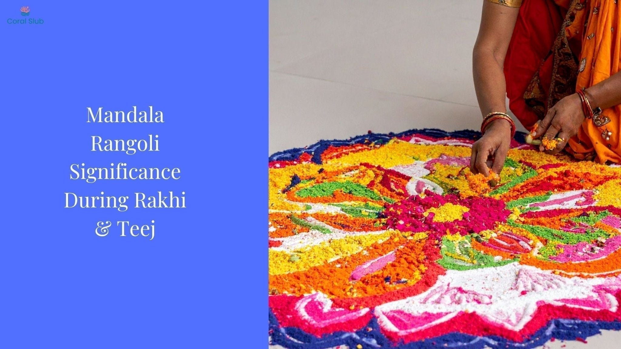 Mandala Rangoli Significance During Rakhi; Teej: A Sacred Tradition That Welcomes Joy and Prosperity