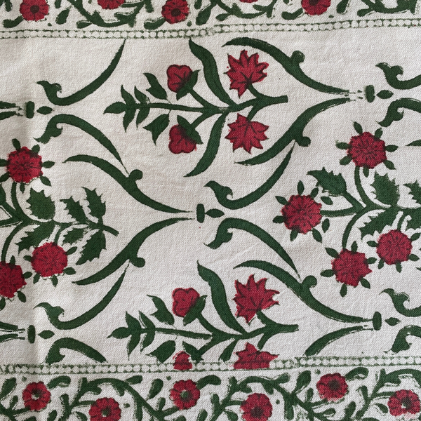 Hand block print runners