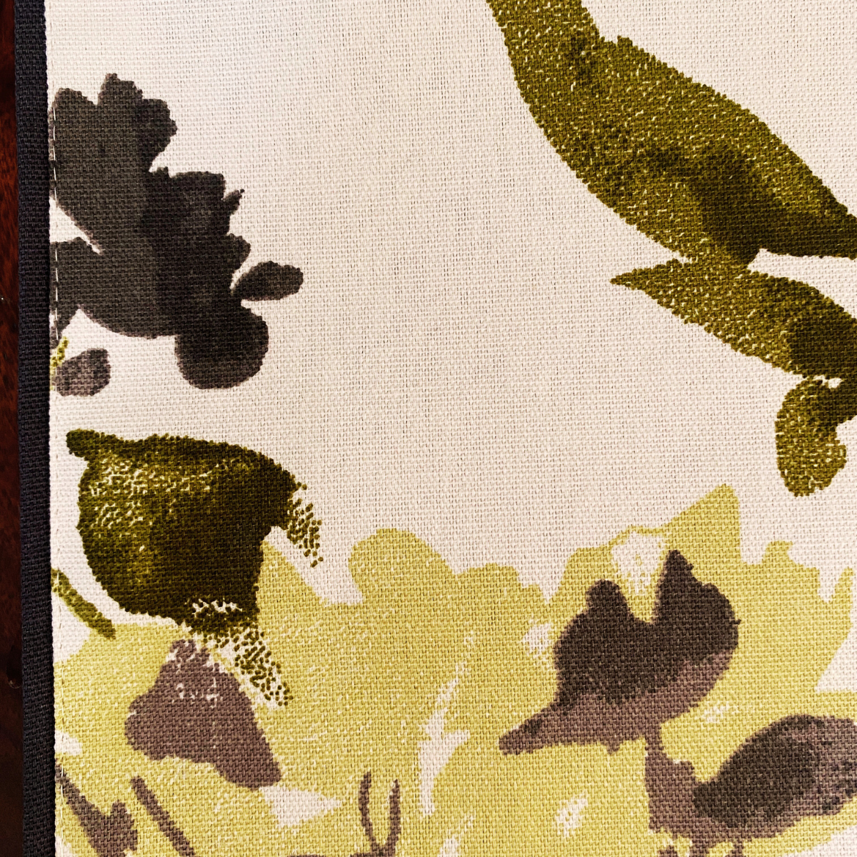 Fog Printed Table Runner, 100% cotton, 13" x 72"