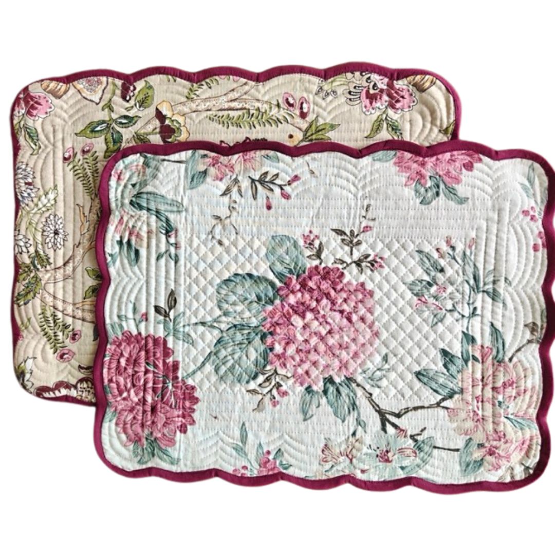 Wine Cedar Reversible Placemats
