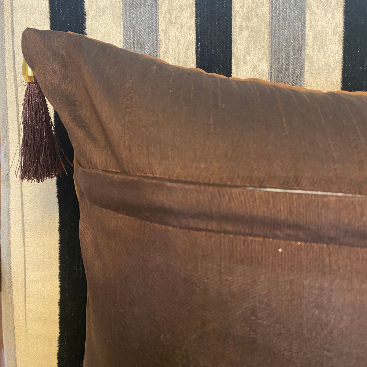 AARA Copper Cushion Cover, Pack of 1, 16" x 16" - Coral Slub - 