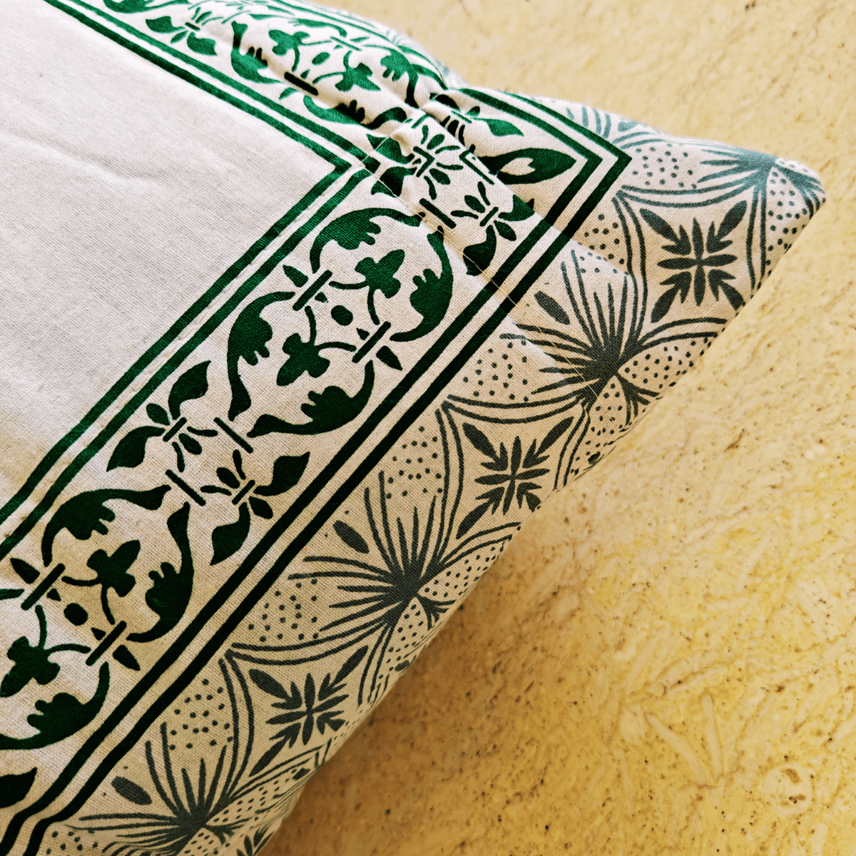 Aroha Cushion Cover Set – 100% Cotton – 16" x 16" (Set of 5) - Coral Slub - 