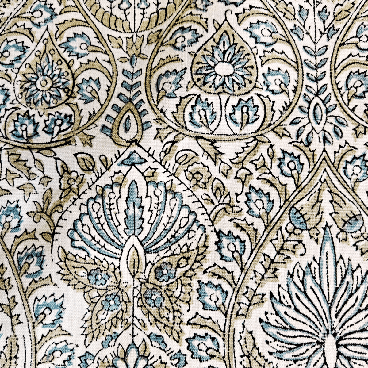 Bagh Table Runner, 100% cotton, 13" X 72" - Coral Slub - 