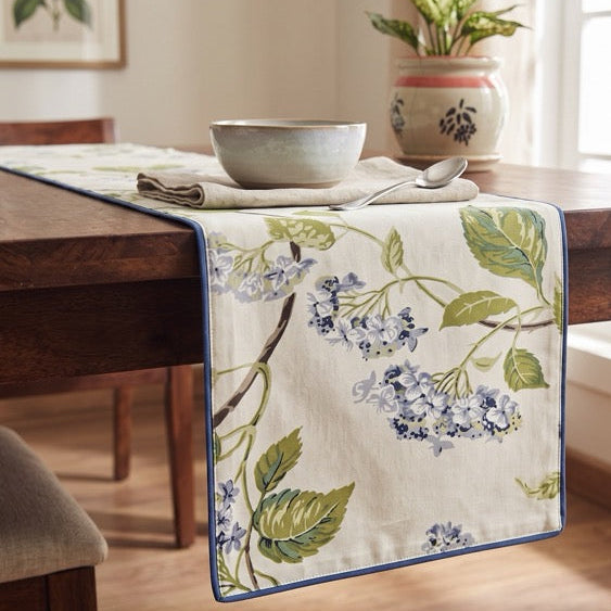 Bluebird Printed Table Runner
