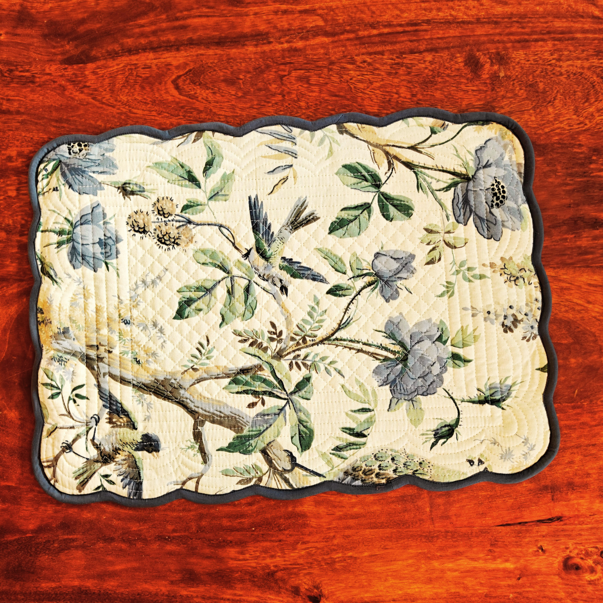 Canopy Quilted Reversible Placemats – 100% Cotton – Set of 6