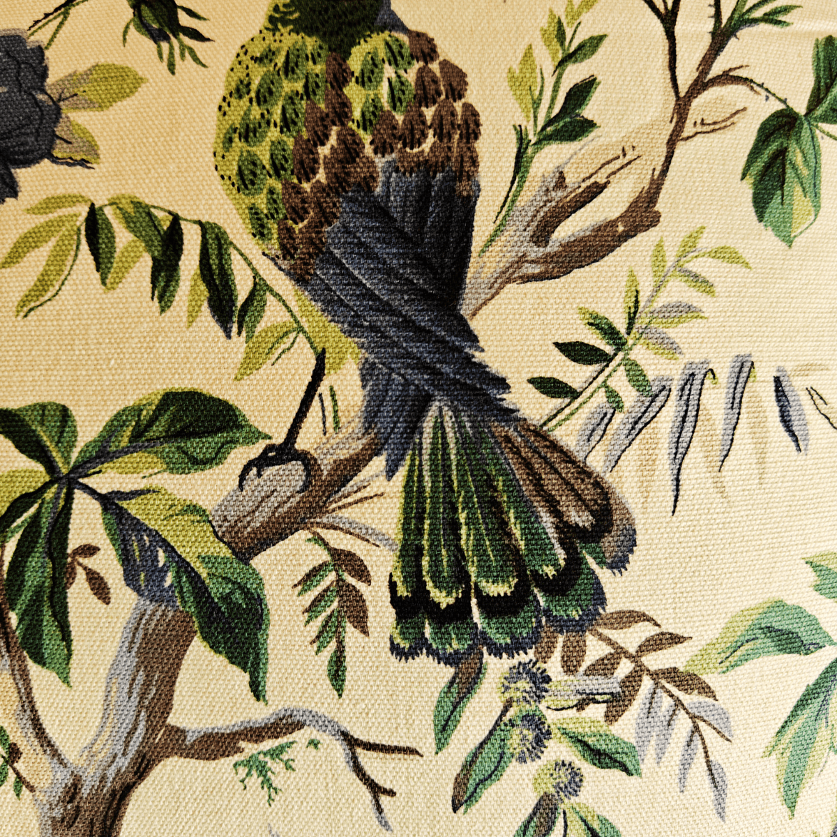 Canopy Printed Cushion Covers, 16" x 16", Pack of 5 - Coral Slub - 