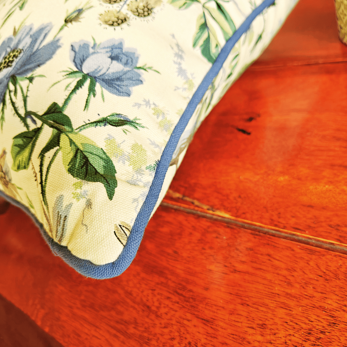 Canopy Printed Cushion Covers, 16" x 16", Pack of 5 - Coral Slub - 