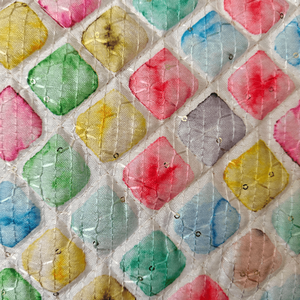 Carnival Cushion Covers, 16" x 16", Pack of 2 - Coral Slub - 