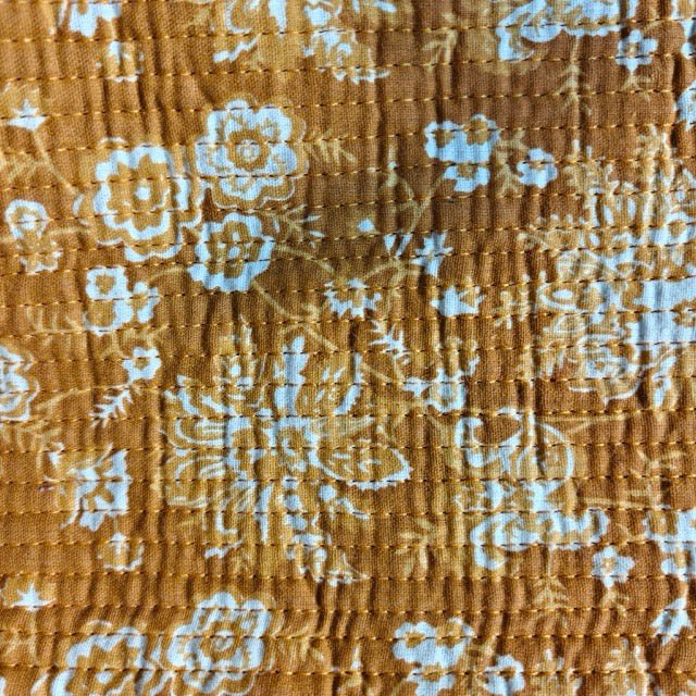 Earthen Flora Botanic Print Tote Bag - Coral Slub - 