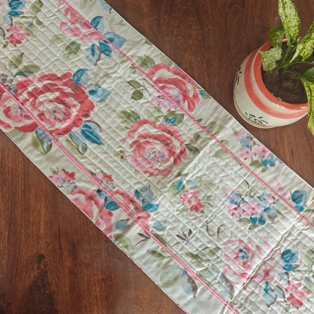 Petalia Quilted Table Runner