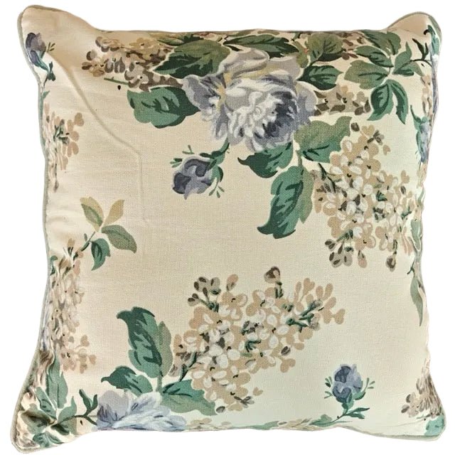 Fern Grace Printed Cushion Covers, 16" x 16", Pack of 5 - Coral Slub -