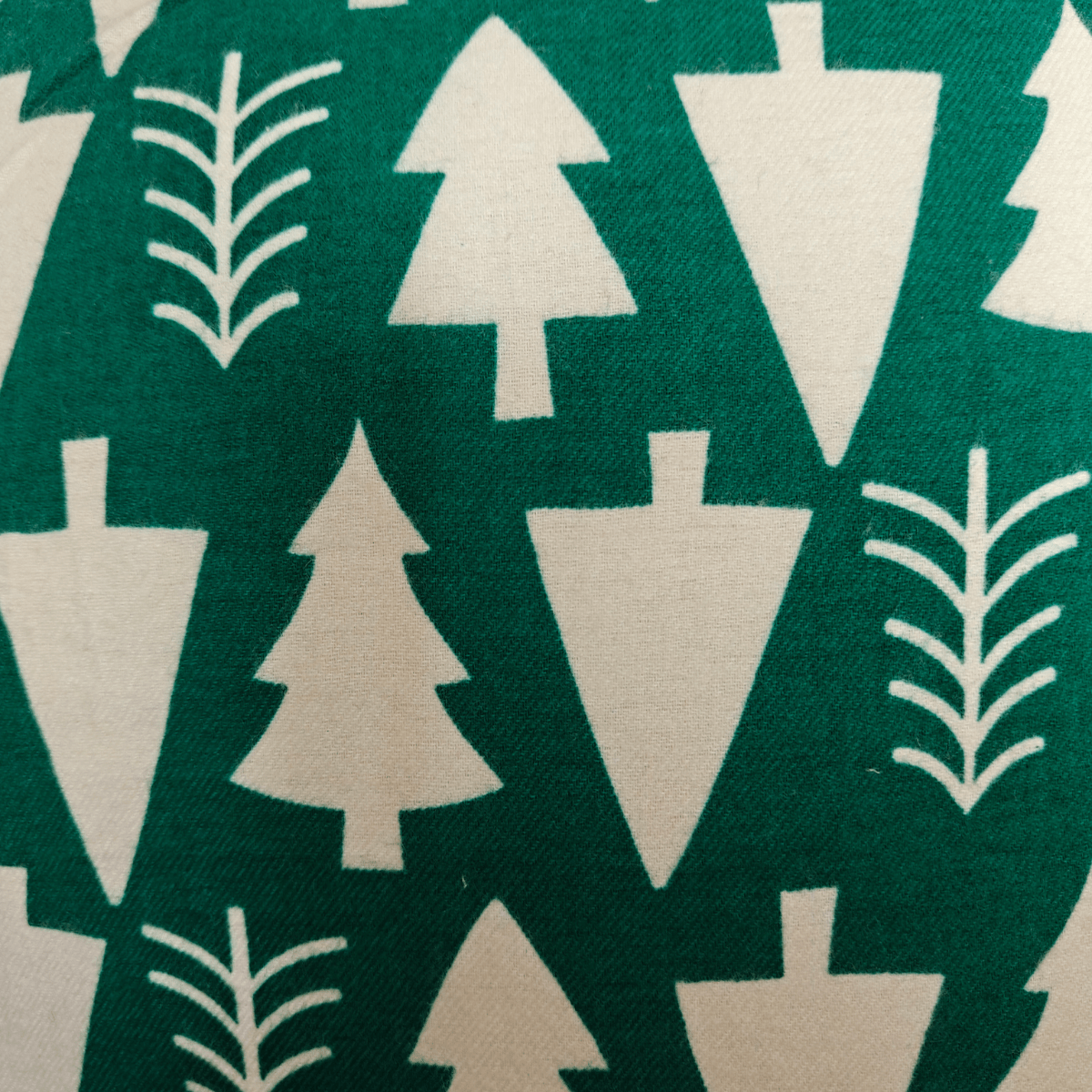 Fir Cushion Cover, 16” x 16”, Pack of 1 - Coral Slub - 