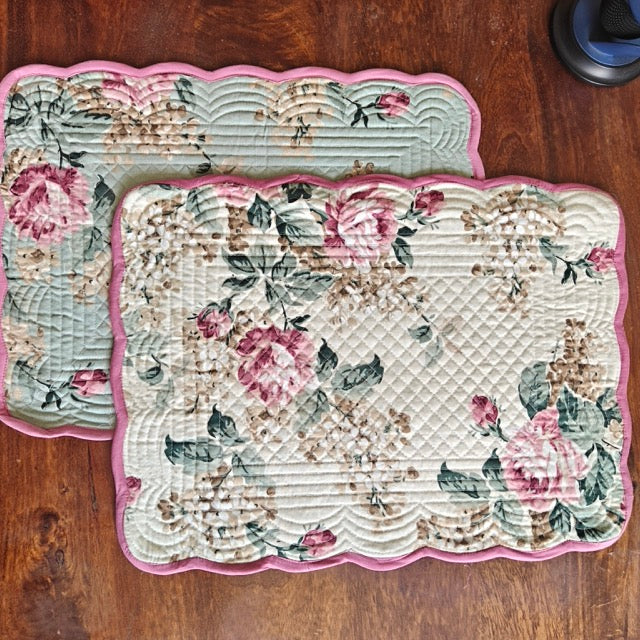 Honey Dew Reversible Placemats