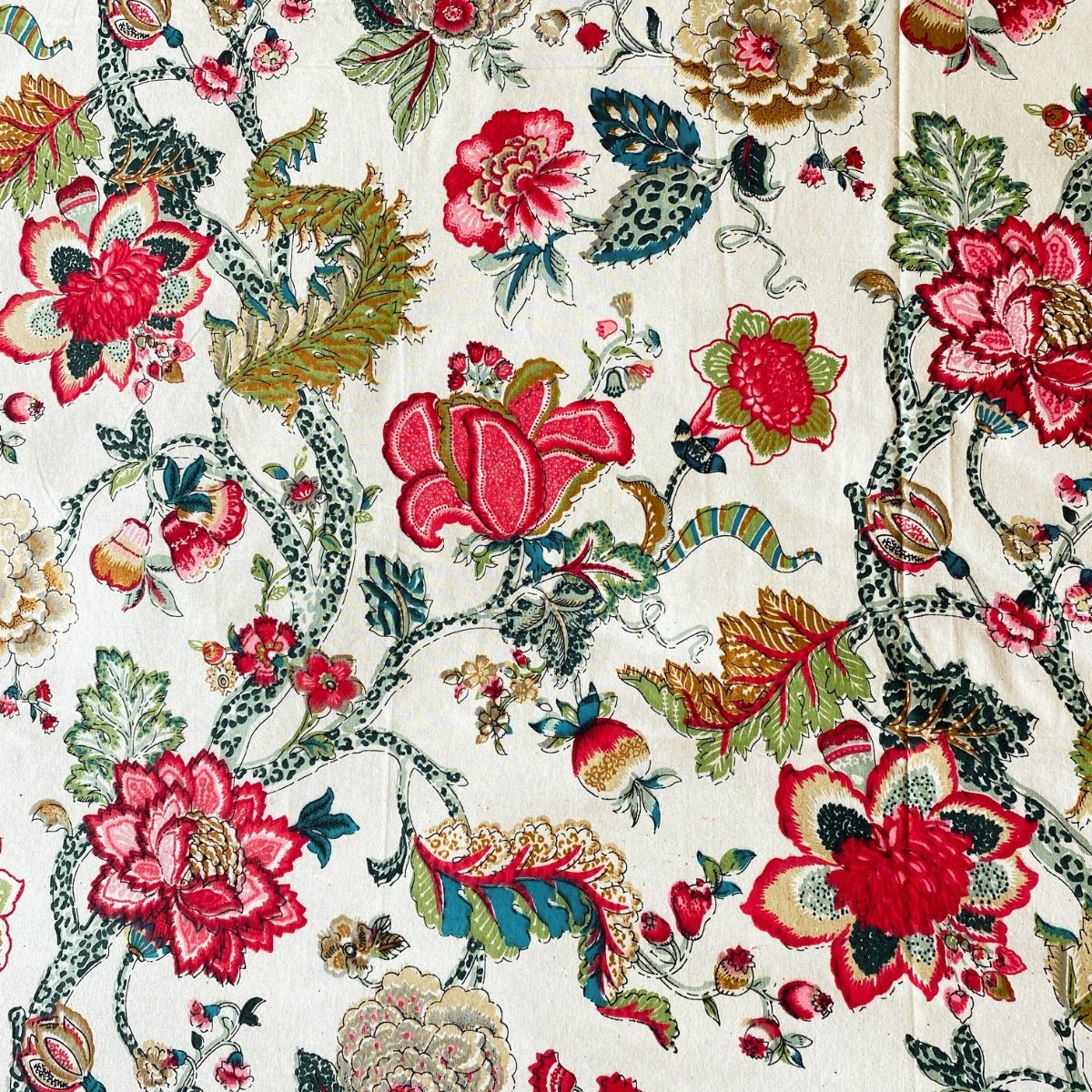 Florence Bedsheet Set 100% Cotton, King Size, 100" x 108" - Coral Slub - 