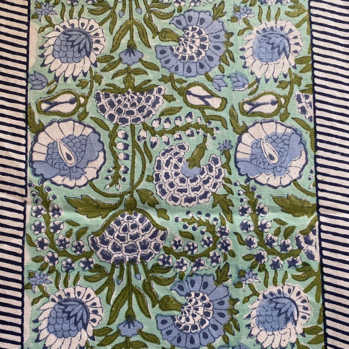 Foliage Table Runner, 100% cotton, 13" x 72" - Coral Slub - 