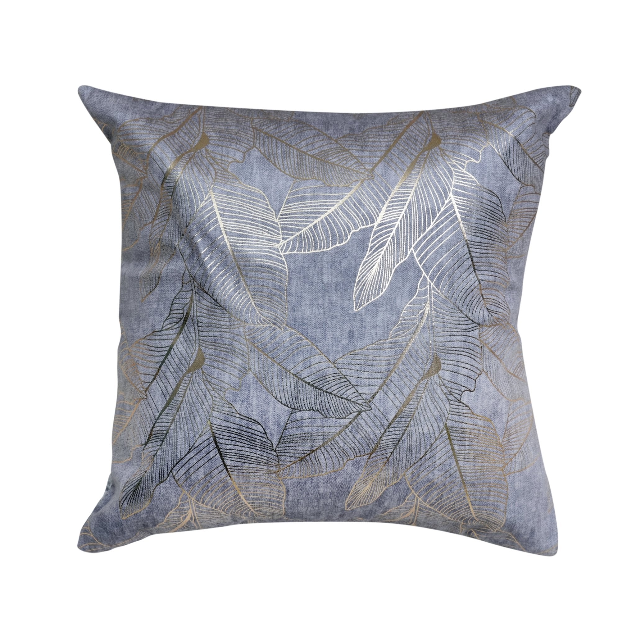 Golden Leaves Luxury Cushion Covers - 16" x 16", Pack of 3 Colors - Coral Slub - 