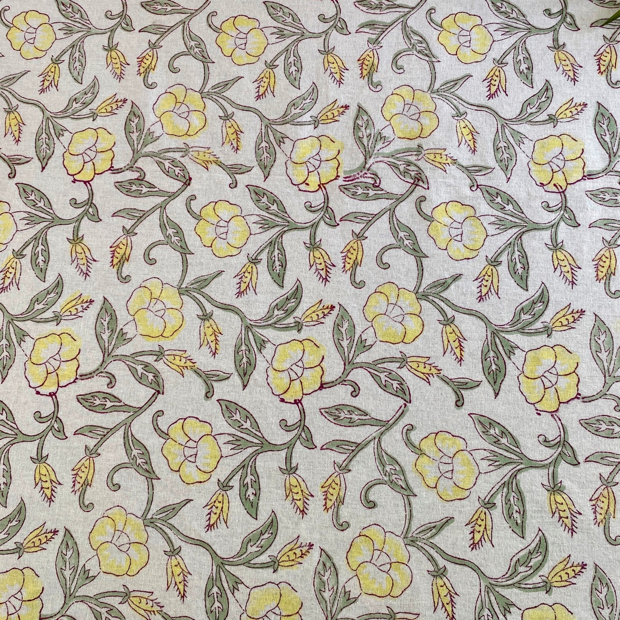 Gulanchi 6 Seater Dining Table Cover, 100% Cotton, 60" x 90" - Coral Slub - 