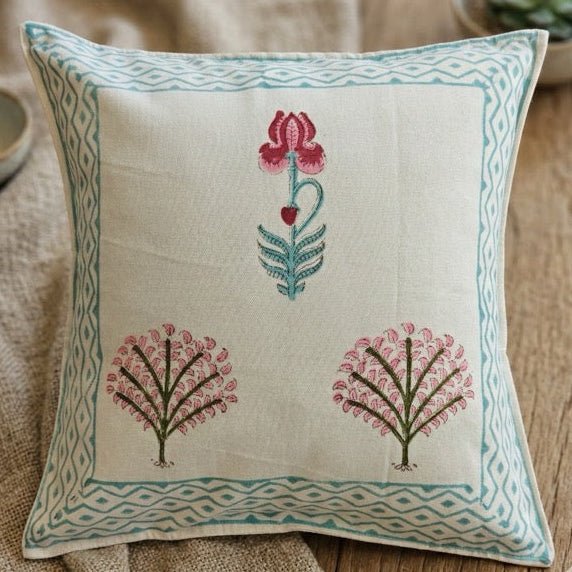 Gulistan Cushion Covers, Pack of 5 - Coral Slub - 