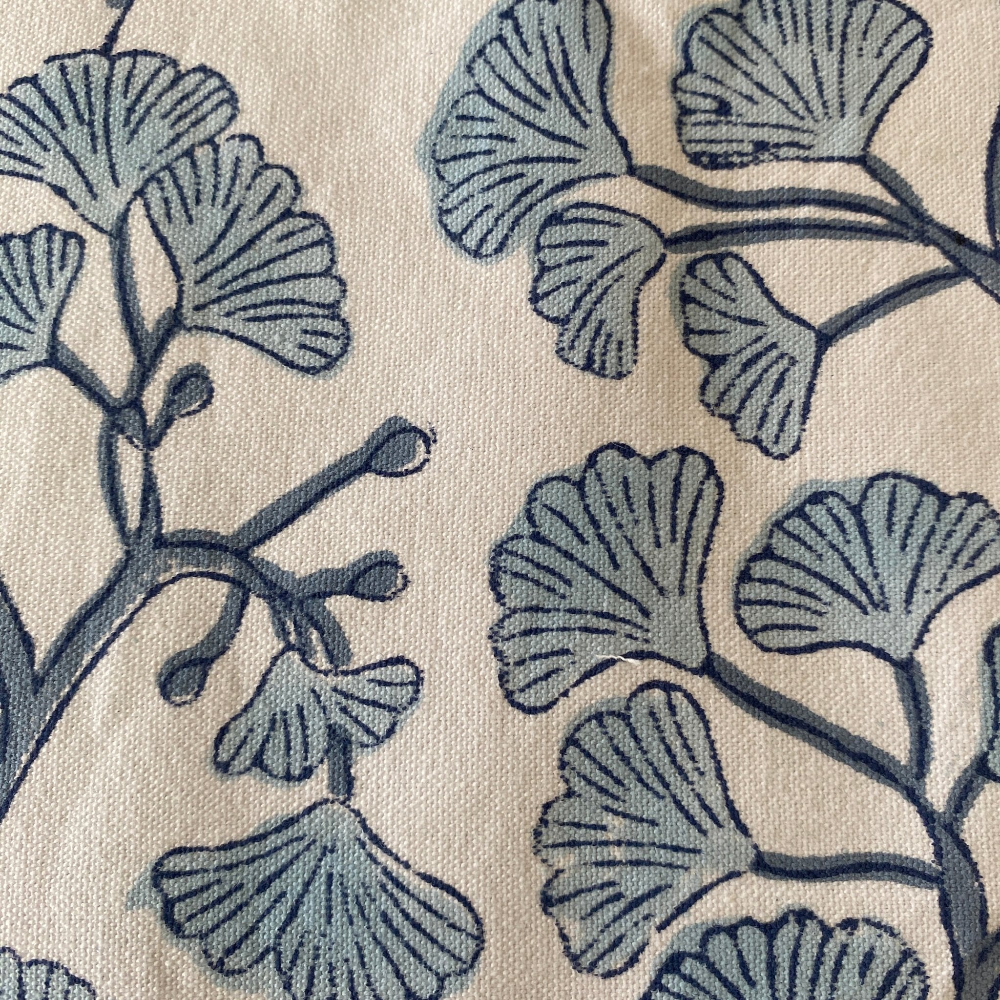 Gulshan Hand Block Print Placemats, 12" x 18", Set of 6 - Coral Slub - 