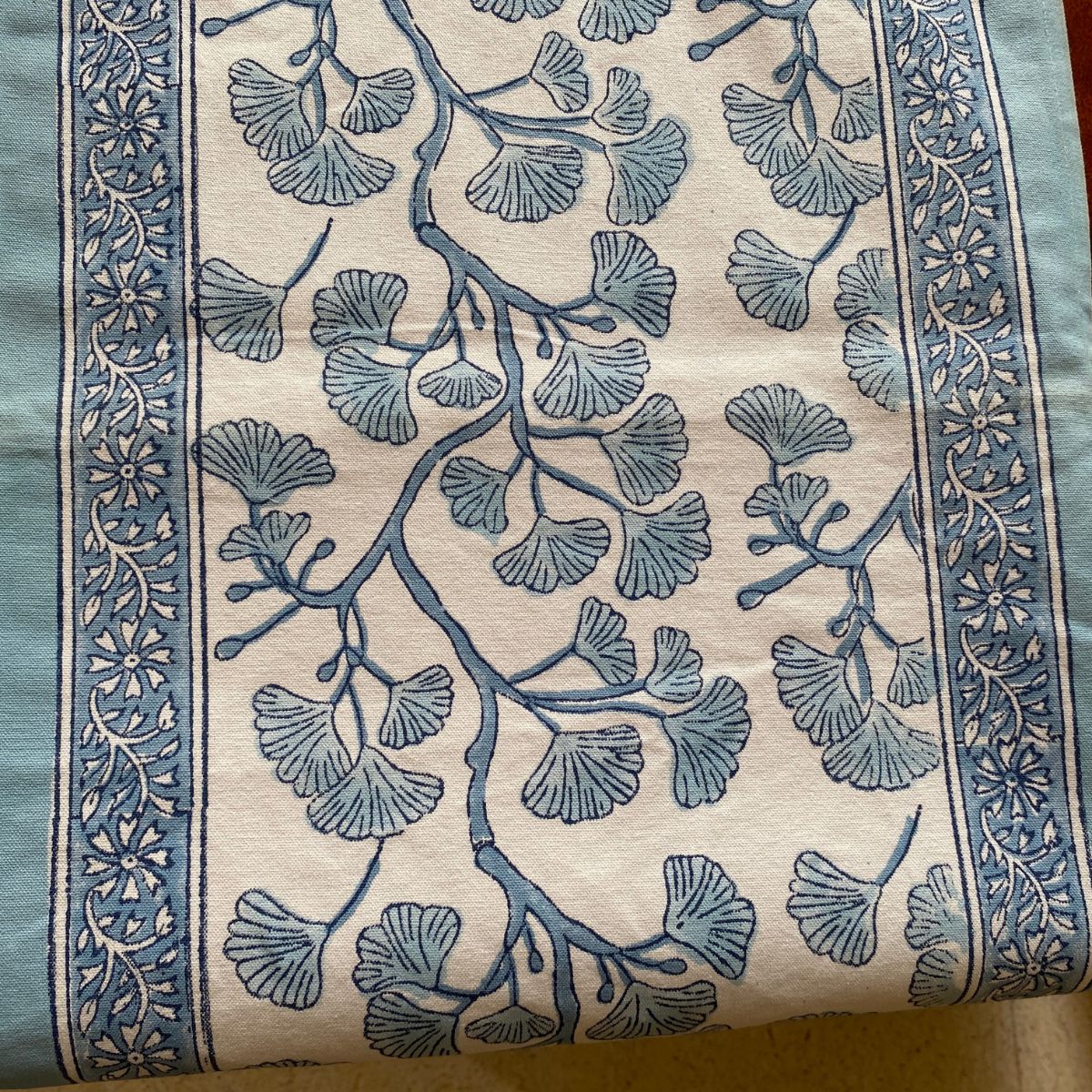 Gulshan Table Runner, 100% cotton, 13" x 72" - Coral Slub - 