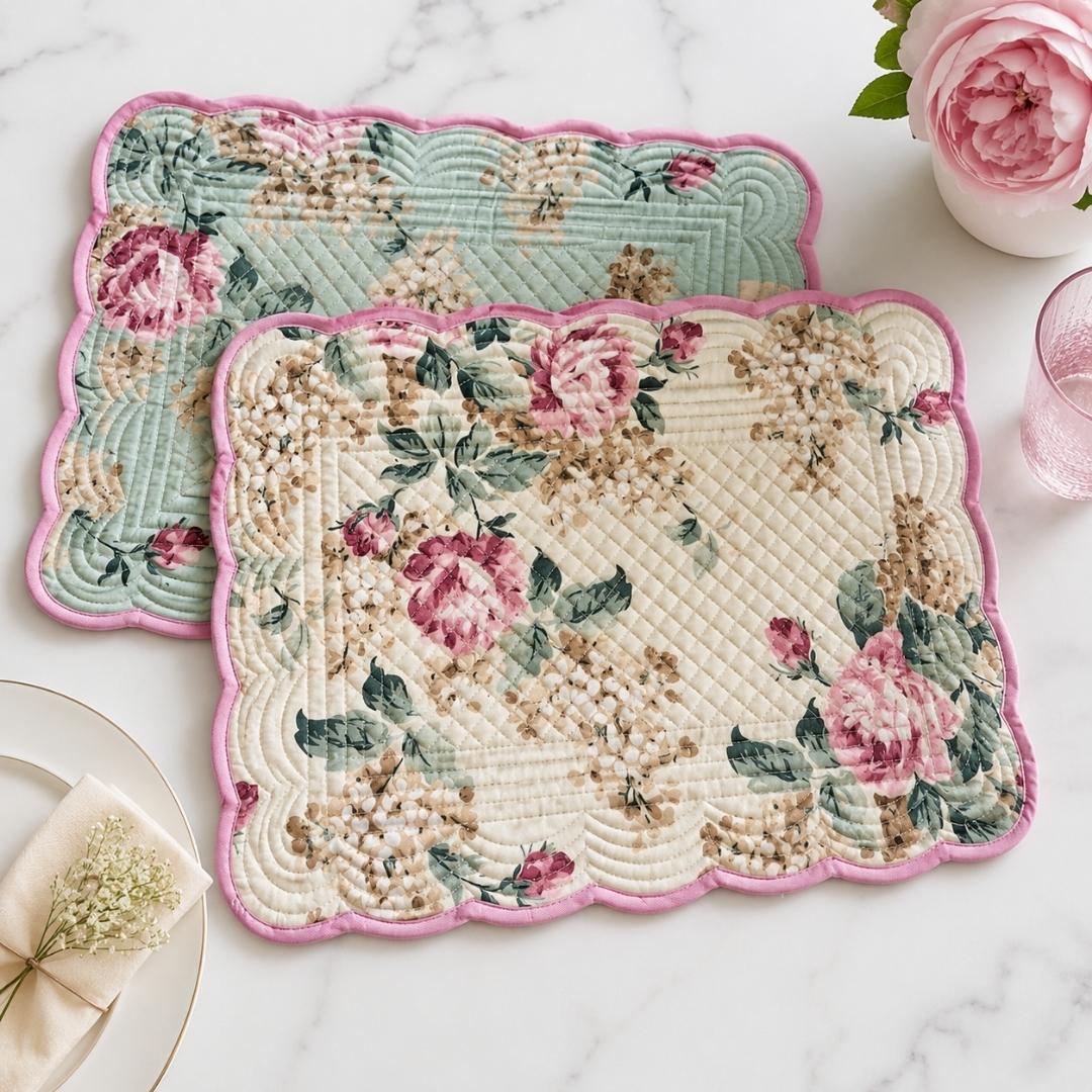Honey Dew Reversible Placemats