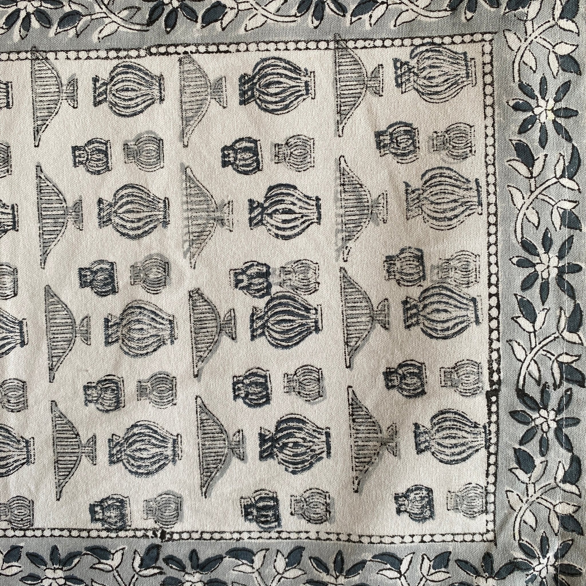 Kalash Table Runner, 100% cotton, 13" x 72" - Coral Slub - 