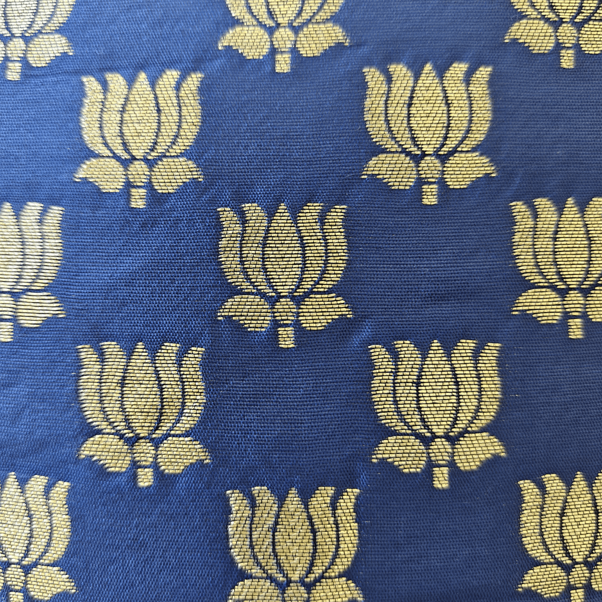 Lapis Red/Navy Cushion Cover, 16" x 16", Pack of 1 - Coral Slub - 