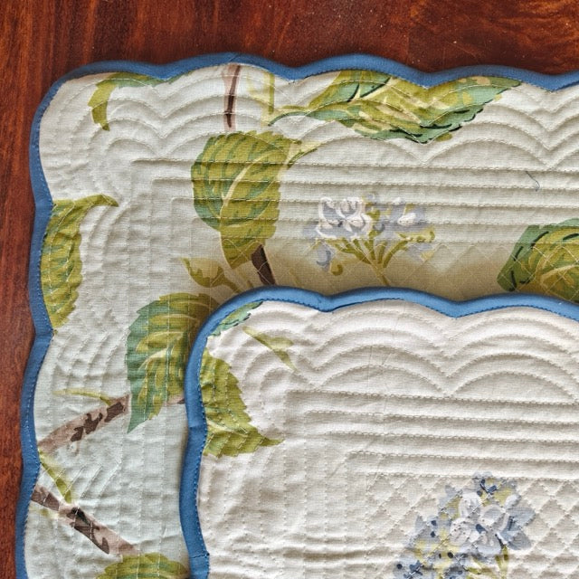 Blue Bird Reversible Placemats