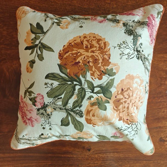 Lush Cushion Covers, Pack of 5 - Coral Slub -