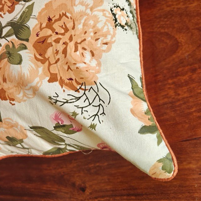 Lush Cushion Covers, Pack of 5 - Coral Slub -