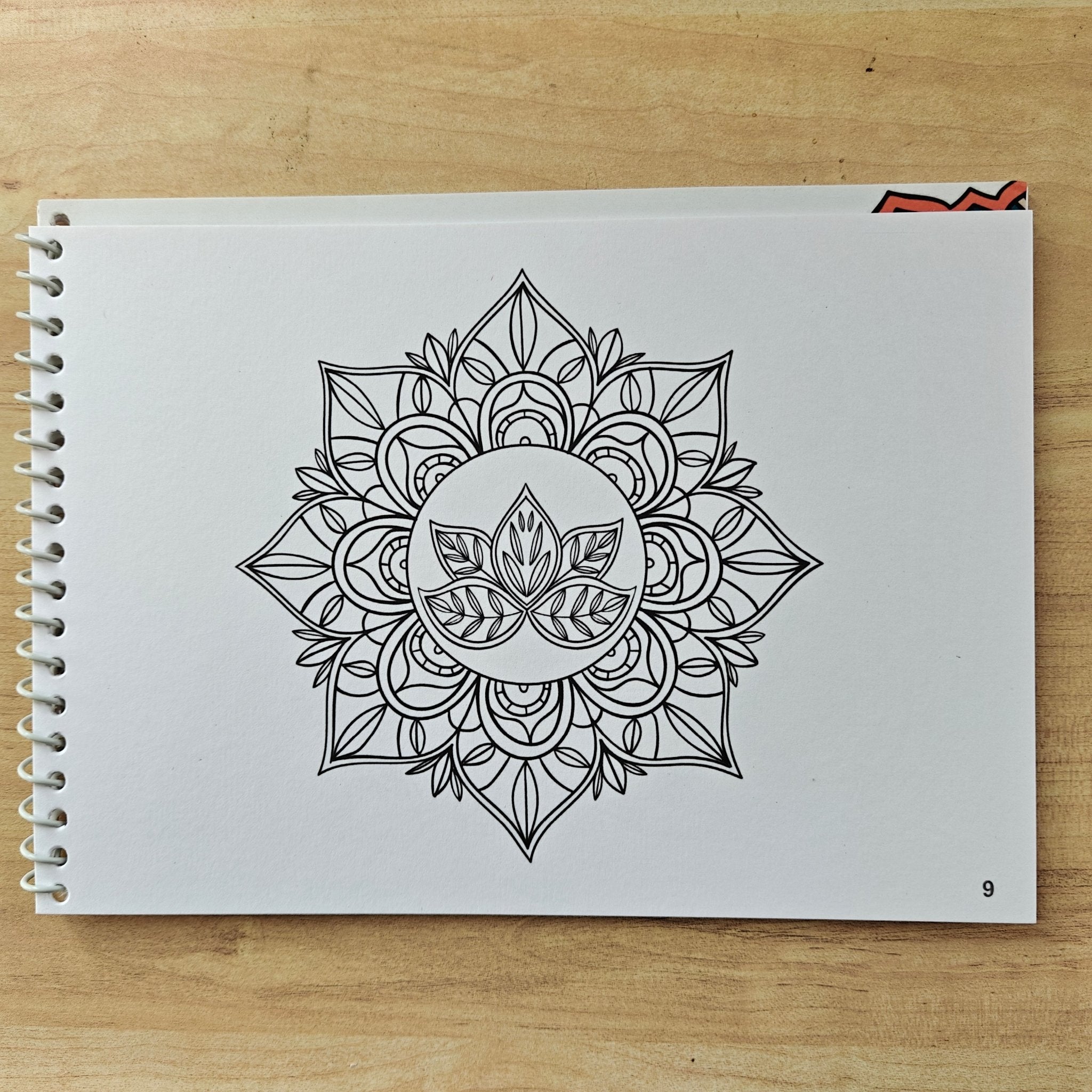 Mandala Art Coloring Book – Coral Slub Edition - Coral Slub - 