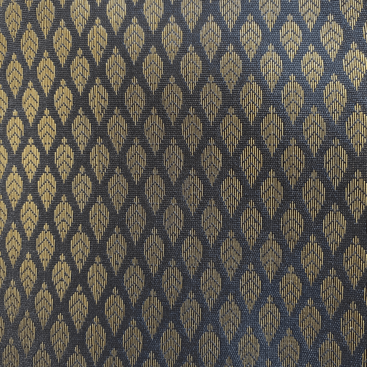 Mirage Midnight Black Brocade Table Runner 12" x 72" - Coral Slub - 