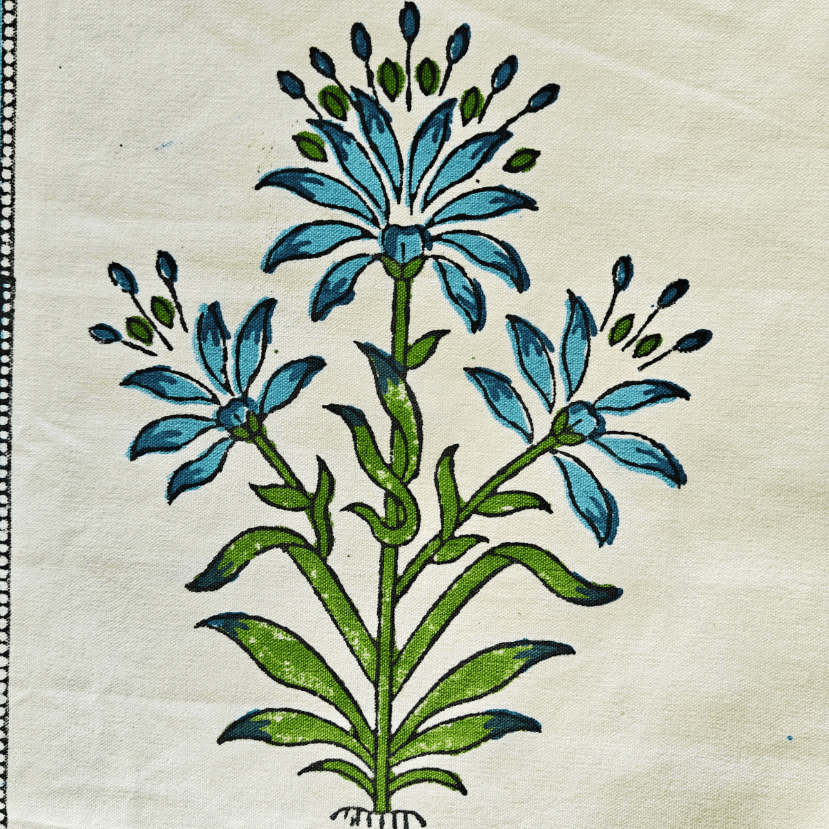 Neela Table Runner, 100% cotton, 13" X 72" - Coral Slub - 