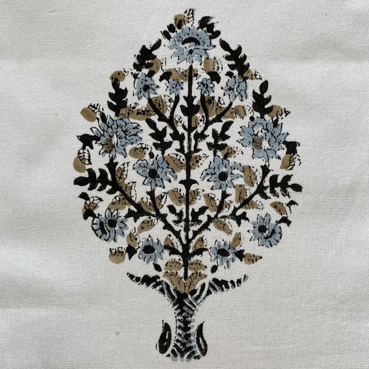 Noorjahan Table Runner, 100% cotton, 13" x 72" - Coral Slub - 