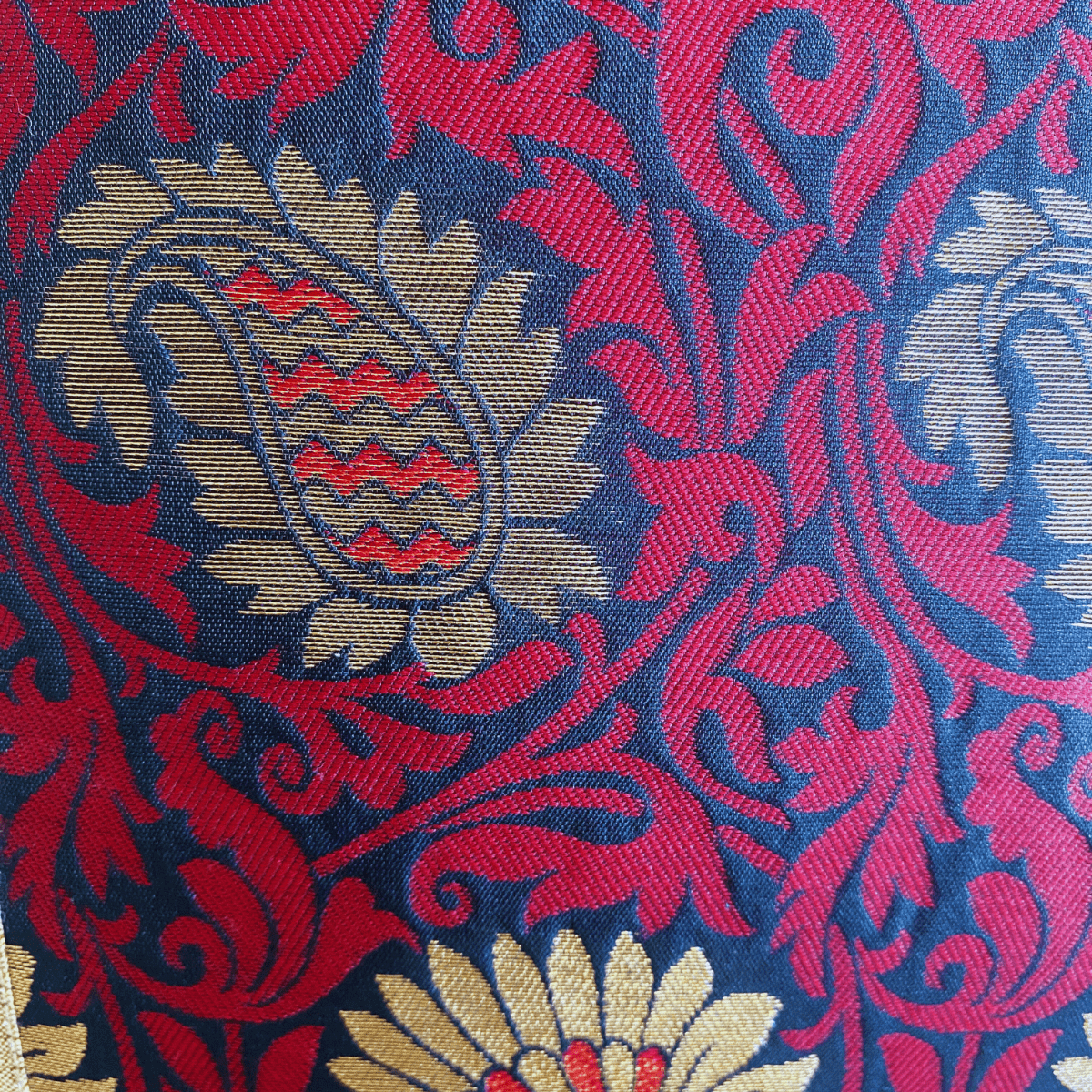 Onyx Black Cushion Cover, 16" x 16", Pack of 1 - Coral Slub - 