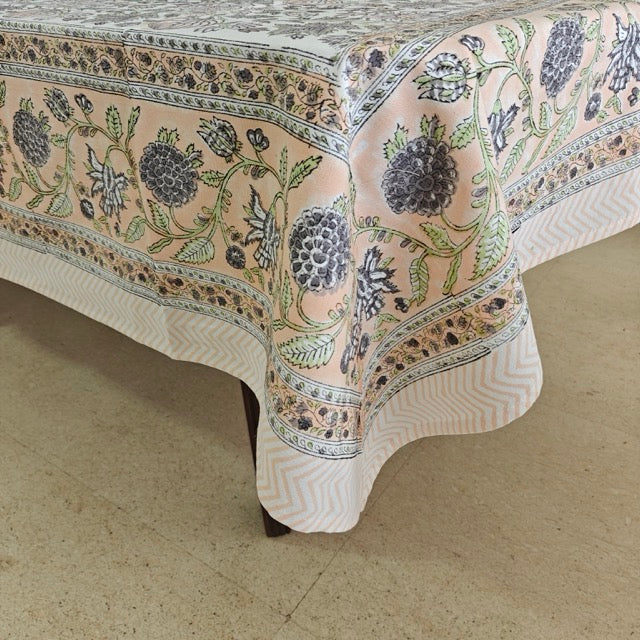 Juhi 6 Seater Dining Table Cover, 100% Cotton, 60" x 90"