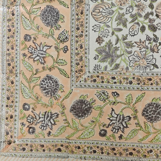 Juhi 6 Seater Dining Table Cover, 100% Cotton, 60" x 90"