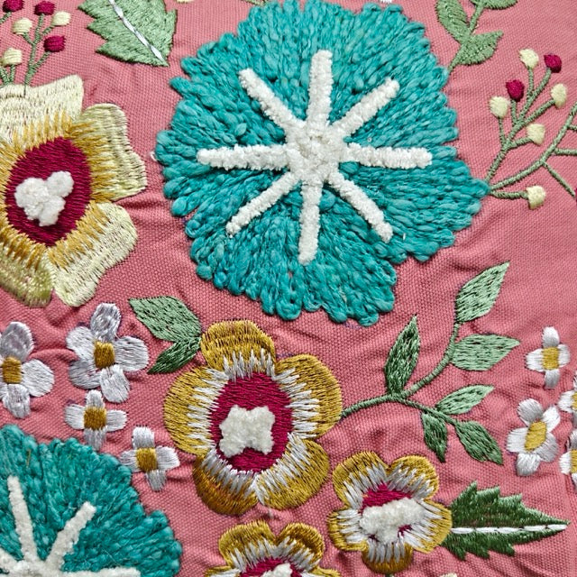 Veda Embroidered Cushion Cover