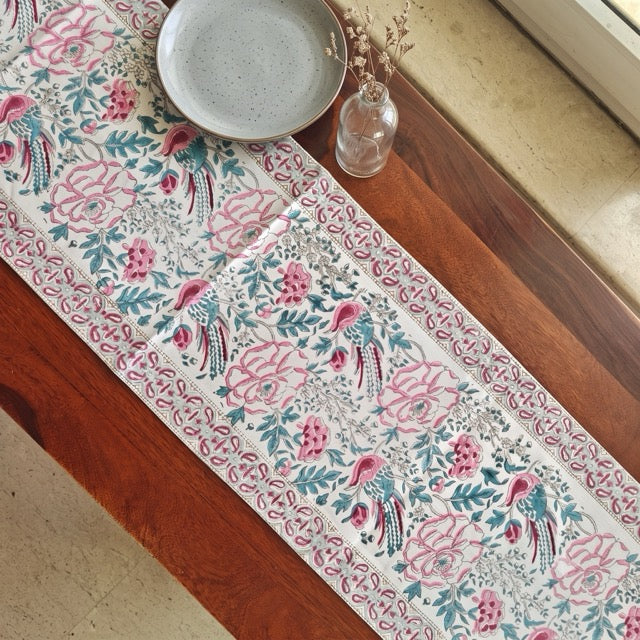 Bulbul Block Print Runner