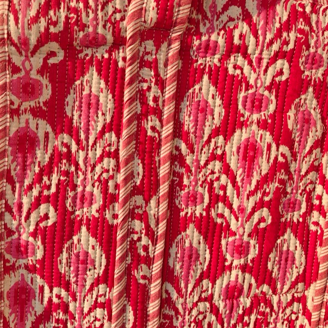 Anarkali Ikat Print Tote Bag