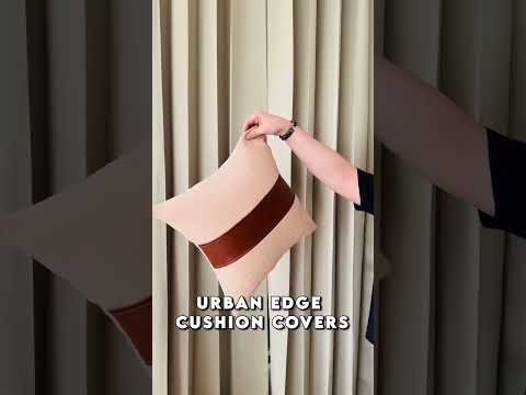 Urban Edge Cushion Covers Crystal Teal, 16" x 16", Pack of 2