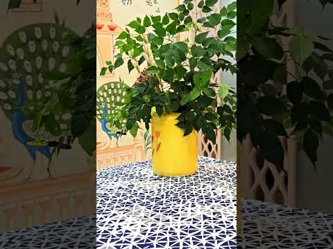 Blue Kaleidoscope 6 Seater Dining Table Cover, 100% Cotton, 60" x 90"