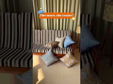 Dusk Quilted Cushion Covers, 16" x 16", Pack of 5