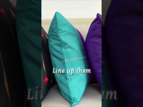 Loom Black Cushion Cover, 16" x 16", Pack of 1